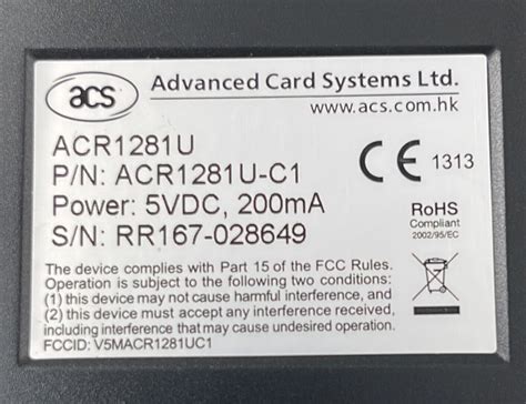 acr1281u-c1 driver|acs acr1281u.